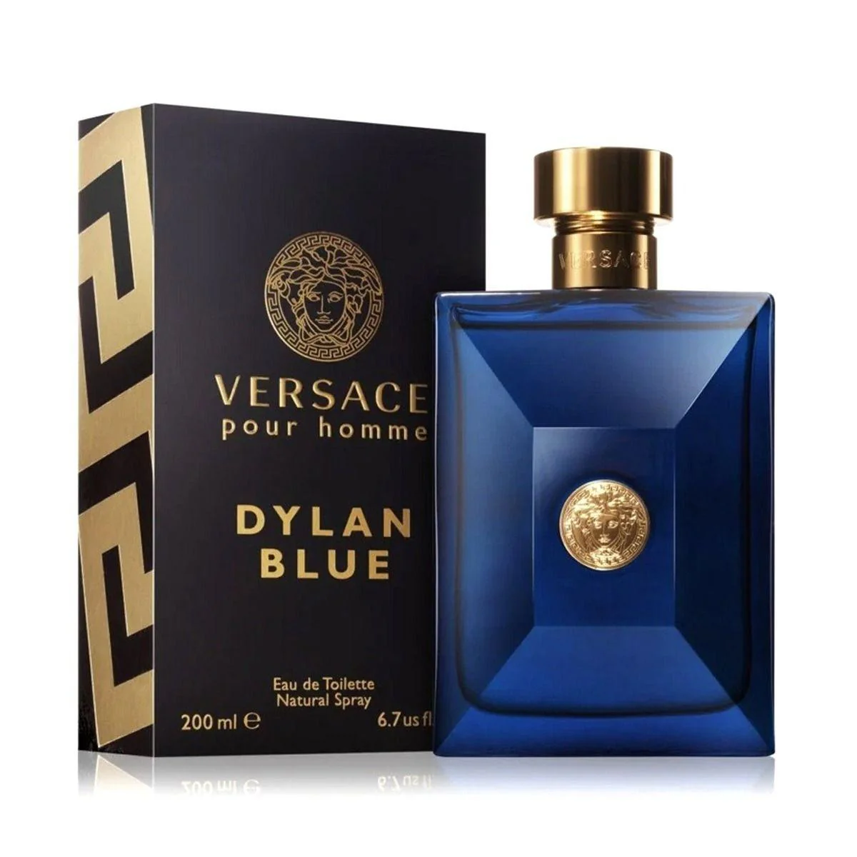 8011003826490 ורסאצה דילן בלו 200 מ"ל או דה טואלט - Versace Pour Homme Dylan Blue 200ML EDT – תמונה 1