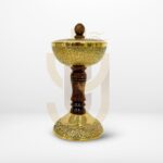 ⁦مبخرة نحاس تراثي انتيك - מבערת קטורת נחושת אמיתית - Incense Burner Genuine Copper⁩ – תמונה ⁦2⁩